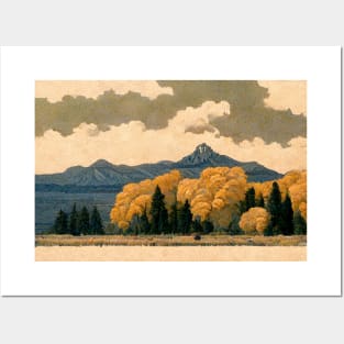 Autumn in Yellowstone Posters and Art